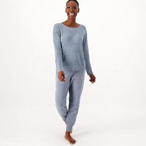 Barefoot Dreams Ultra Lite Top ONLY Malibu - Baltic (Sz 1X)